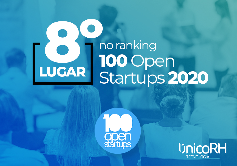 8º lugar no Ranking 100 Open Startups 2020
